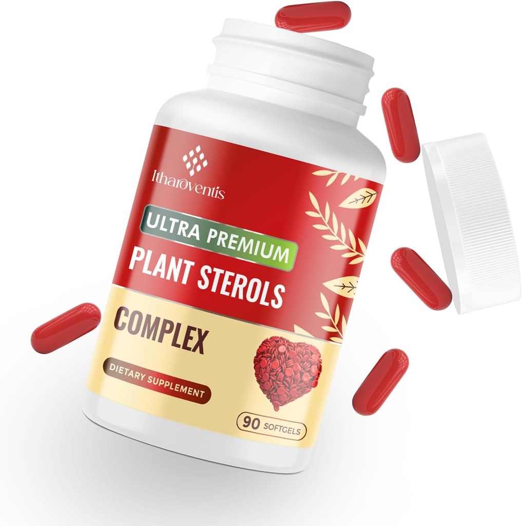Dieetsupplement met plantensterol, rode gistrijst, Citrus Bergamot en Knoflook
