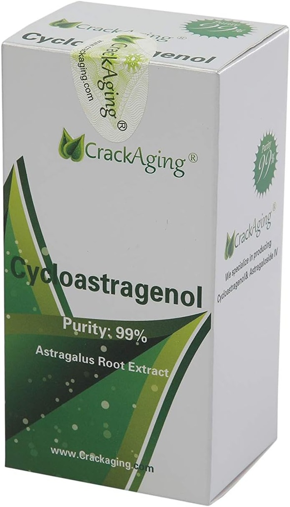 Cracking Super-Absorptie Cycloastragenol 98% 5mg 120 caps Anti-Aging reactiveer & DNA Cell Telomerase Supplementen Sterkte Faction Longevity Classic Formula