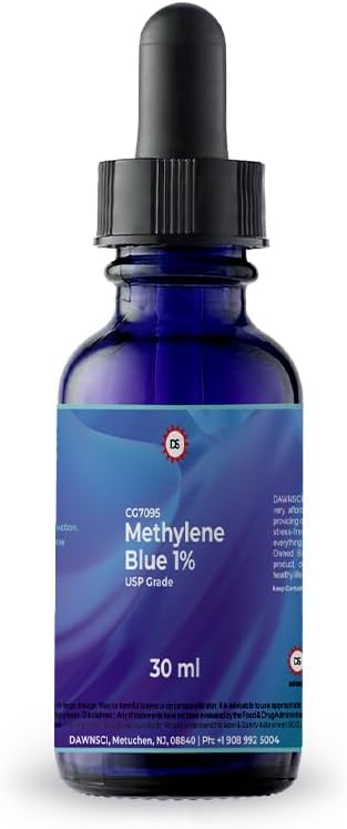 Methyleen Blauw 1% 30 ml Glazen druppelflesje 