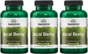 Swanson Acai Berry Antioxidant Ondersteuning 500 Milligrammen 120 Capsules (3 verpakkingen)