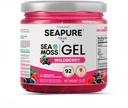 Wildcrafted Irish Natural Superfood Sea Moss Gel, 100% biologisch, glutenvrij, rijk aan mineralen -Wildberry, 16 oz, Made in USA