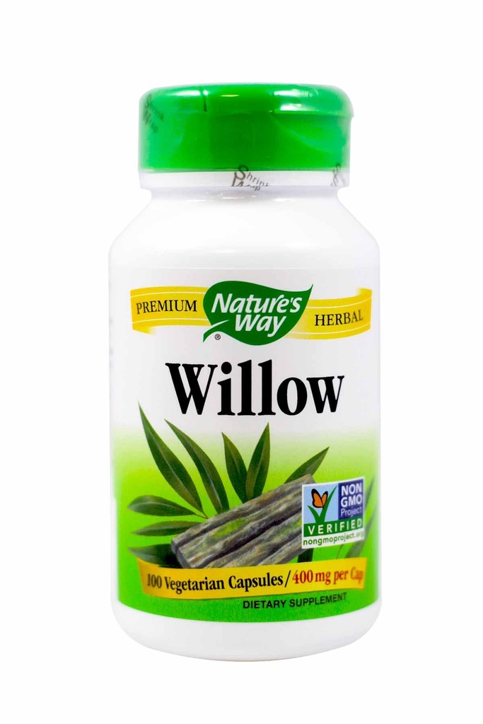 Nature's Way Willow 100 Veg. Caps (pakket van 2)