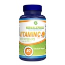 Herbalxpress Vitamine C 500mg met Rose HIPS, Ascorbic Acid & Citrus Bioflavonoids 50 Tablets (1 Tub) - The Powerful Duo:- Een aanvullende aanpak om uw immuunsysteem te versterken.