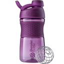 BlenderBattle 20-Ounce SportMixer Twist Cap Tritan Grip Shaker flessen, marine en plum