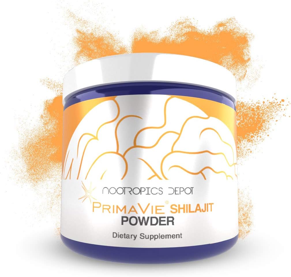 Nootropics Depot PrimaVie Shilajit Powder 60 Gram Gezuiverd Extract 