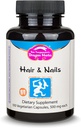 Dragon Herbs haren en spijkernagels Alle natuurlijke supplement ter ondersteuning van haar, nagels, gezonde veroudering en Circulatie, alle natuurlijke ingrediënten, niet-GMO (100 capsules, 500 mg per capsule)