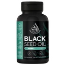 Halal Natural Black Seed Oil Capsules 1000mg Cold Pressed, Vegan, Non-GMO Nigella Sativa Capsules, Glutenvrije Pillen 90 Tellen, 1000mg PS