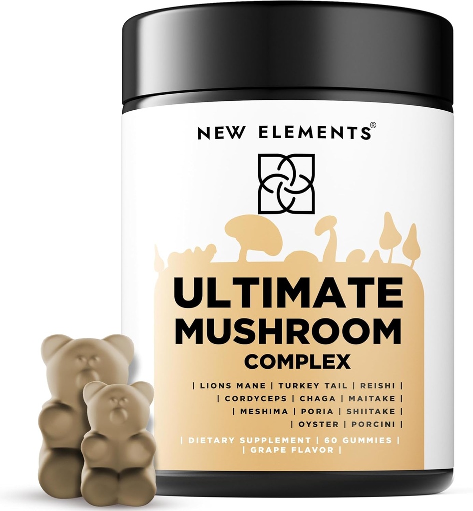 Paddestoel Supersterren - Paddestoel Supplement Gummies 