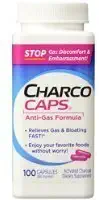 DSE Charcocaps Dieetsupplement Anti-Gas Formule, 100 Tellen Dank u voor het gebruik van onze service
