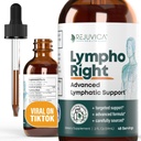 Rejuvica Health LymphoRight- Advanced Lymphatic Support Supplement - Liquid Delivery for Better Absorption - Echinacea, Elderberry, Goldenseal & More!