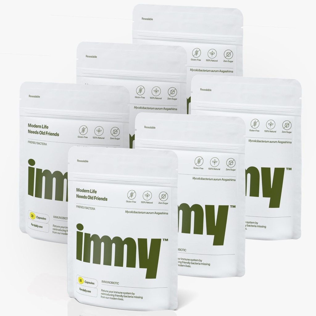 IMMY Immuunsupplement voor Mood Support and Gut Health, 180 st. - Ondersteunt Joint Relief, Focus & Mood Support, Natural Calming Aid