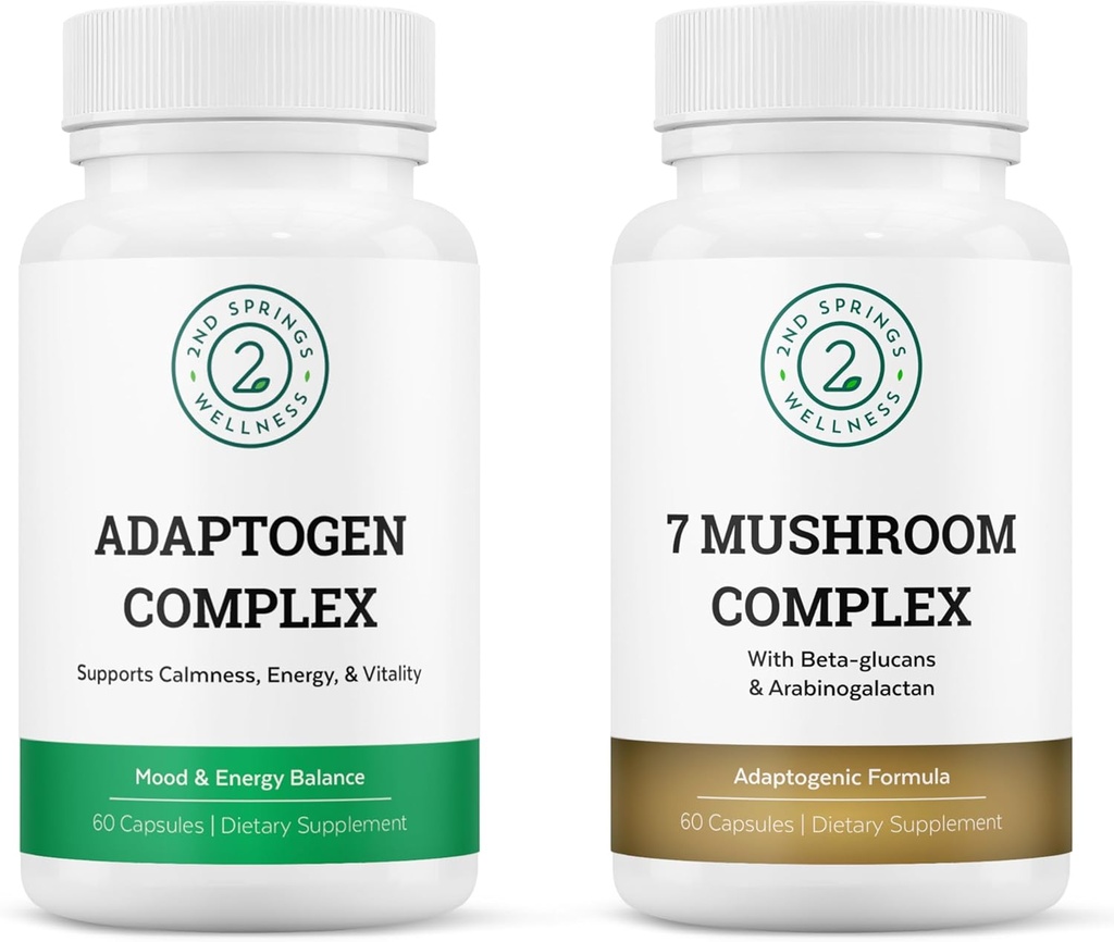 Mushroom & Adaptogen Fusion - Uitgebreide Wellness Bundle