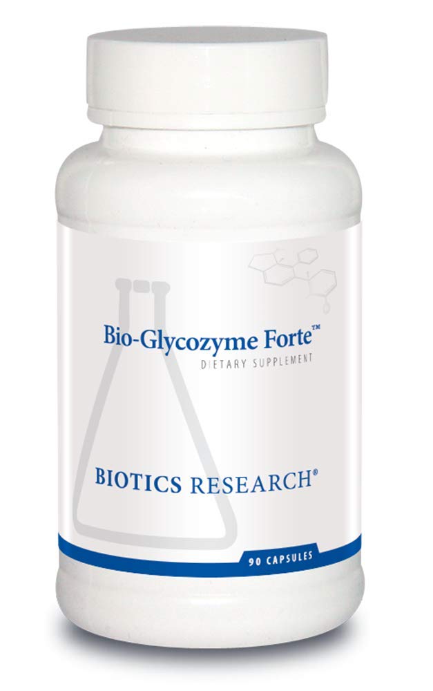 Biotica Research Bio Glycozyme Forte Multivitamine voor glycolytische ondersteuning, Vanadium, Zink, Chroom, Mangaan, Inositol, Catalase, Gezond Metabolisme en Homocysteïne 90 Capsules