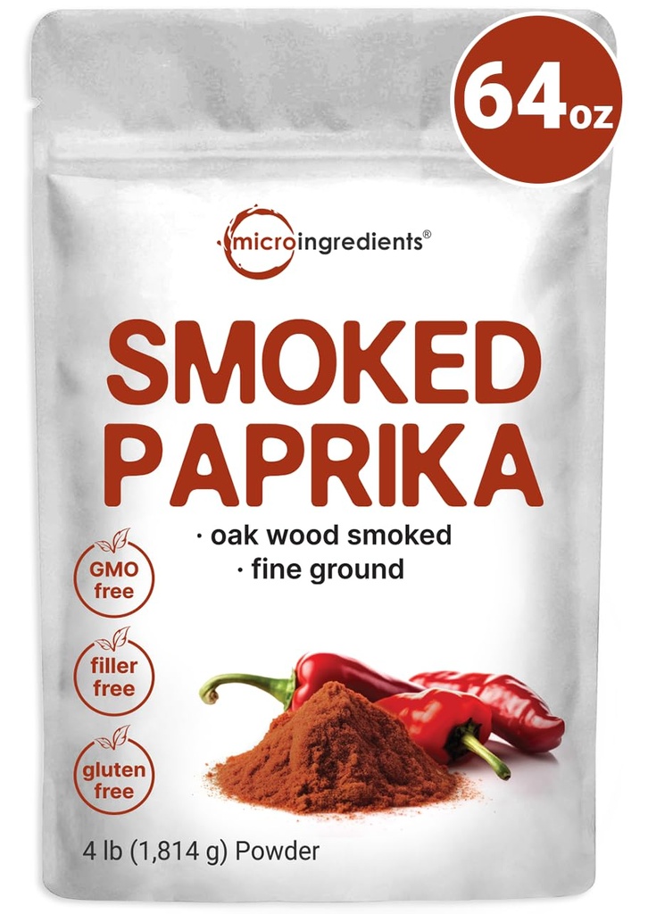 Gerookt Paprika Poeder, 4 lb (64 oz) 