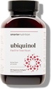 SMARTERNUTRITION Ubichinol 100mg + Natural Plant Based Complete Omega 3 6 9 - Klinisch bestudeerde Ahiflower® Oil - Ultra Absorptie CoQ10 voor Hartondersteuning - Non-GMO - 60 Softgels[30-Day Supply]