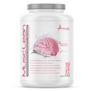 Metabolische Voeding - Musclean - Milkshake, Wei High Protein Meal Replacement, Maintenance Nutrition, Low Carb, Keto Diet, Digestive Enzymes, Strawberry, 5 Pond (50 ser)