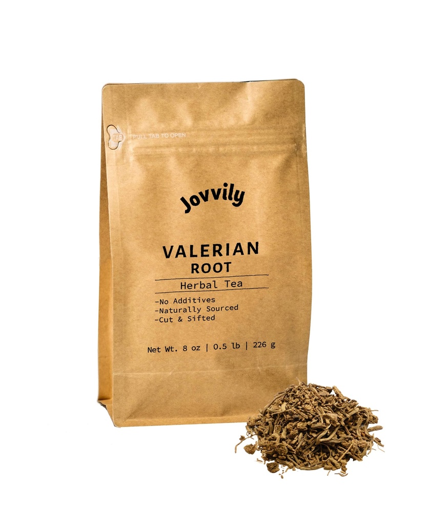 Valeriaanwortel - 8 oz - gesneden & gezeefd - kruidenthee - geen fillers of additieven