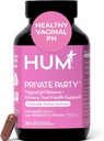HUM Private Party Vaginale Probiotica voor vrouwen, pH-balans en urinetrek ondersteuning Vaginale Probiotische Supplement met Cranberry & Lactobacillus Blend, Women's Health Cranberry Pillen, 30 capsules