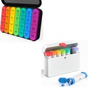 Wekelijkse pilorganizer 4 keer per dag & 2 keer per dag