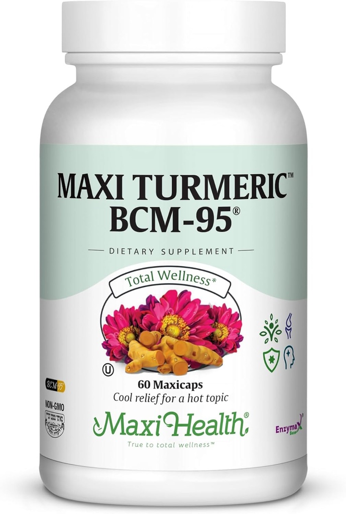 Kurkuma BCM-95 Curcumine - 60 Maxicaps