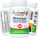 Palmitoylethanolamide 450mg Comfort Mobiliteit Nerven Cognitieve & Immuun Ondersteuning - Micronized High Absorptie - All Natural Pea - USA Made - No Additives or exists . 90 Vegan Capsules Supplement