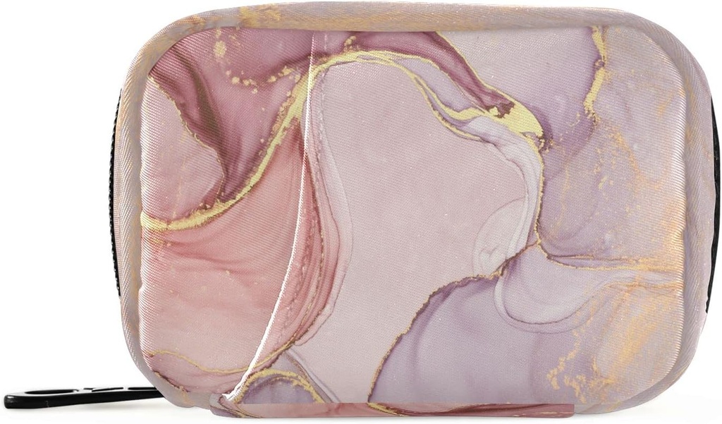 Roze Golden Marble pil Organizer Case 7 Dagen reizen pil Box met rits draagbare Wekelijkse Vitamine Medicine supplement houder Pouch Bag