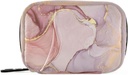 Roze Golden Marble pil Organizer Case 7 Dagen reizen pil Box met rits draagbare Wekelijkse Vitamine Medicine supplement houder Pouch Bag