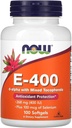 Nu Foods E-400 D-Alpha met gemengde tocoferolen, 268 mg (400 IE), 100 Softgels