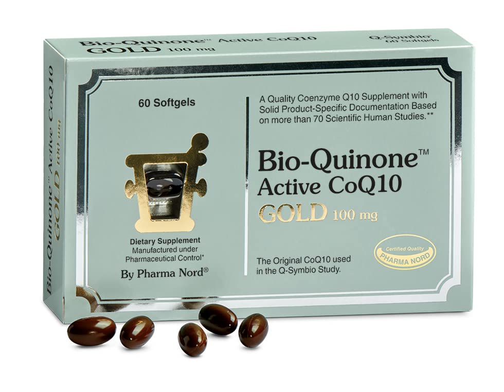 Pharma Nord - The Original CoQ10 • 100 mg High Absorption • 60 Softgels