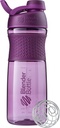 BlenderBattle SportMixer Shaker Bottle Perfect voor eiwitshakes en pre-workout, 28-Ounce, Plum