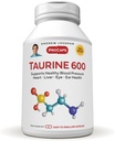 ANDREW LESSMAN Taurine 600-60 capsules - Ondersteunt gezonde bloeddruk, hart, lever, oog en oor gezondheid. Pure, krachtige bron van de Aminozuur Taurine. Geen additieven