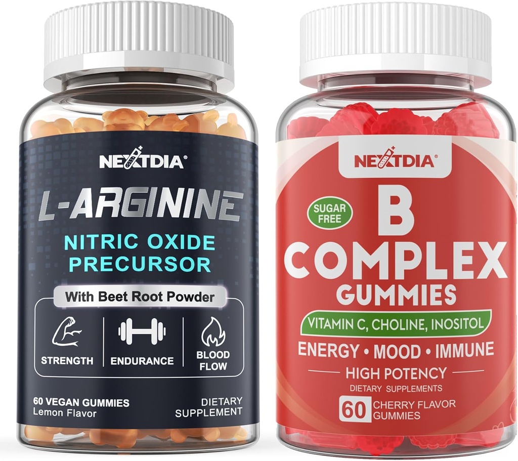 Vitamine B Complex Gummies + L Arginine Gummies