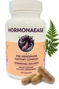 HormonaEase Womens Wellness Supplement Vegan Hormonal Balance, Mood & Energy Support with Maca Root & Dong Quai