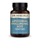Dr. Mercola Liposomal Hyaluronzuur, 30 porties (30 capsules), 100 mg per capsule, dieetsupplement, bevordert de verschijning van de huid, niet-GMO