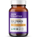 New Chapter Calcium Supplement - Bone Strength Tiny Tabs Plant-Based USDA Organic Calcium with Magnesium, Vitamin D3+K2, for Bone Health & Joint Mobility, Heart Support, 905 mg dose - 240 Tiny Tabs