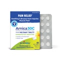 Boiron Arnica 30C tabletten voor pijn Verlichting van spierpijn, gewrichtspijn, zwelling van letsel of kneuzingen - 60 Tel.