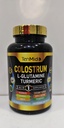 Colostrum Supplement - 10in1 Formule - Combineer met L-Glutamine, Turmeric, Cayenne Pepper, Apple Pectin, Probiotica, Gember, en meer - Digestieve gezondheid, Immune Support - 120 Capsules