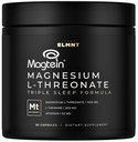 ELMNT Triple Sleep Magnesium Threonate w. Apigenin, Theanine & Magtein Magnesium L-Threonate - Hoge Absorptie Magnesium Supplement Capsules for Men and Women Magnesium Powder Pillen