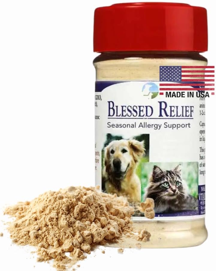 Vitality Science Gezegend Verlossing voor Katten Seizoengebonden Allergie Ondersteuning 