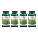 Swanson Kurkuma & Black Pepper - Biologische Joint Health, Heart Health, Digestie, & Lever Ondersteuning Supplement - Natuurlijke formule voor verbeterde biologische beschikbaarheid en absorptie - (60 Veggie Capsules) 4 Pack