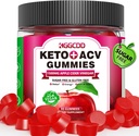 90 Count Sugar Free Keto ACV Gummies met B6 & B12-90 Count Sugar Free Keto ACV Gummies met 1500MG Apple Cider Azijn, Suikervrij en Glutenvrij - Made in USA