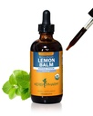 Herb Pharm Certified Biologische Citroen Balsem Liquid Extract voor het kalmeren van zenuwstelsel ondersteuning, Alcoholvrije Glycerite, 4 Ounce