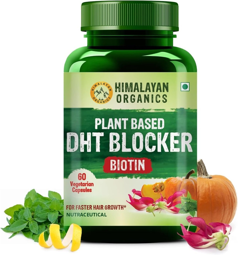 Algemene op planten gebaseerde DHT Blokker met Goedheid van Nettle Bladeren voor mannen en vrouwen - 60 Veg Capsules