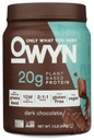 OWYN Alleen wat je nodig hebt plantaardige proteïne poeder, donkere chocolade, 1,17 lbs