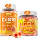 NEVISS Sugar Free Lutein Gummies 60 Tel + CoQ10 Gummies 120 Tellen