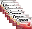 Cepacol Maximale sterkte Throat Drop Lozen, Cherry, 16 Tellen (pakket van 7)