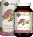 Garden of Life Organics Vitaminen voor Vrouwen 40+ - 60 Tablets, Womens Multi 40+, Vegan Vitaminen voor Vrouwen Meer dan 40, Hormone & Borstgezondheid Ondersteuning Blend, Whole Food Womens Multivitamine