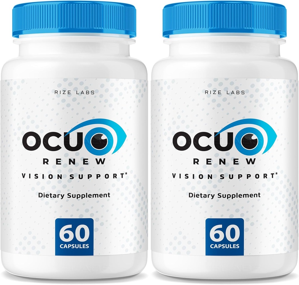 rize labs - Ocurene Vision Support Supplement, All-Natural Capsules for The Improvement of Vision Health and Better Aability to Focus, Support Healthy Eye Functions (120 Capsules)