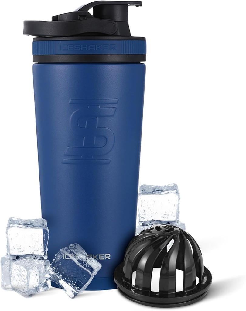 Ice Shaker geïsoleerd roestvrij staal Shaker Bottle 