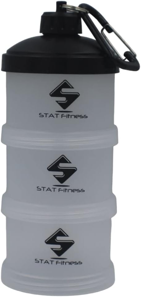STAT Stacker - Portable poeder supplement reiscontainer (2)